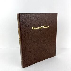 Dansco Roosevelt Dimes Coin Notebook Album